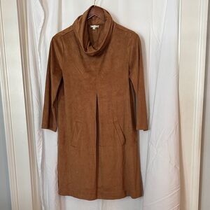 Tyler Boe Tan Long Sleeve Dress
